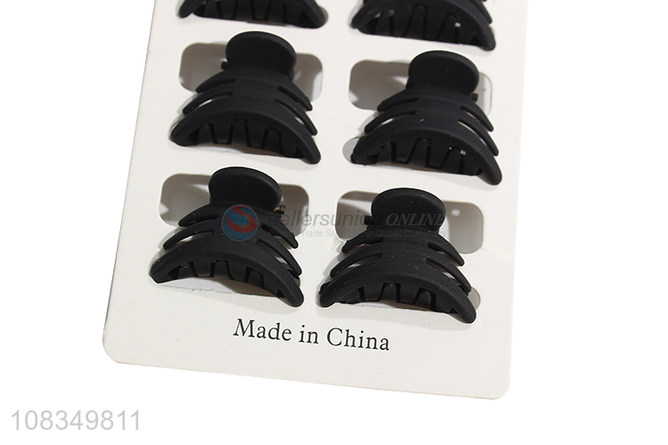 Hot selling black elegant fashion girls hair claws for decoration