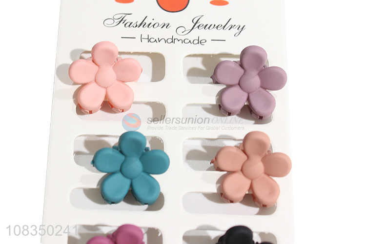 Cheap price flower shape fashion women hair claws hair decoration