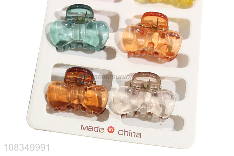 Factory supply plastic fashion women girls hair claws clips