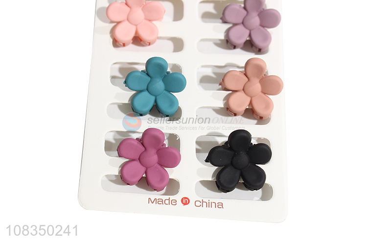 Cheap price flower shape fashion women hair claws hair decoration