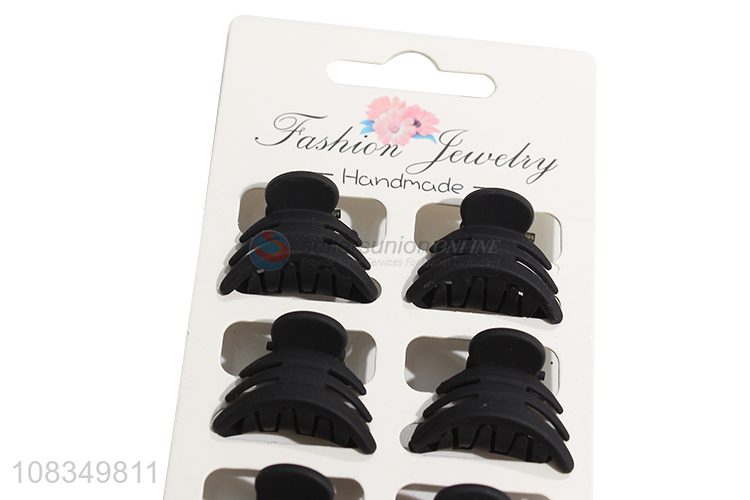 Hot selling black elegant fashion girls hair claws for decoration