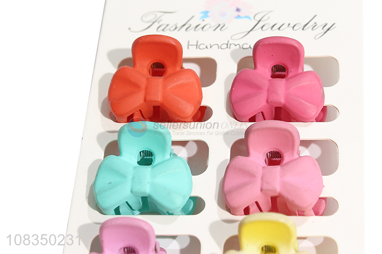Top selling multicolor fashion girls hair claws clips wholesale