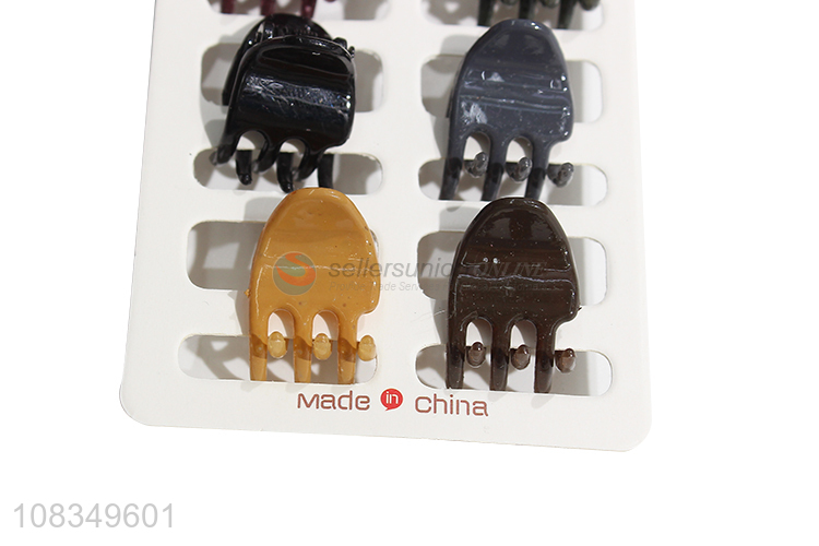 Fashion design plastic decorative women hair claws for sale