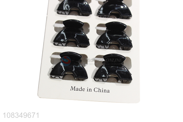 Yiwu wholesale black fashion hair claws clips for girls