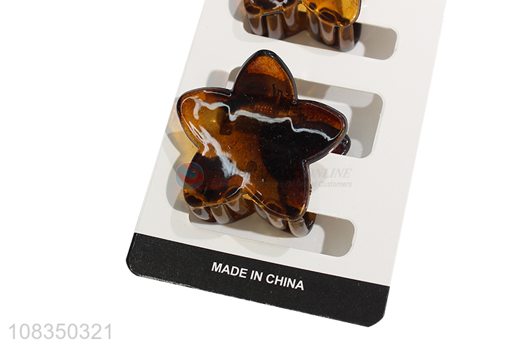 Popular products star shape fashion hair claws clips for sale
