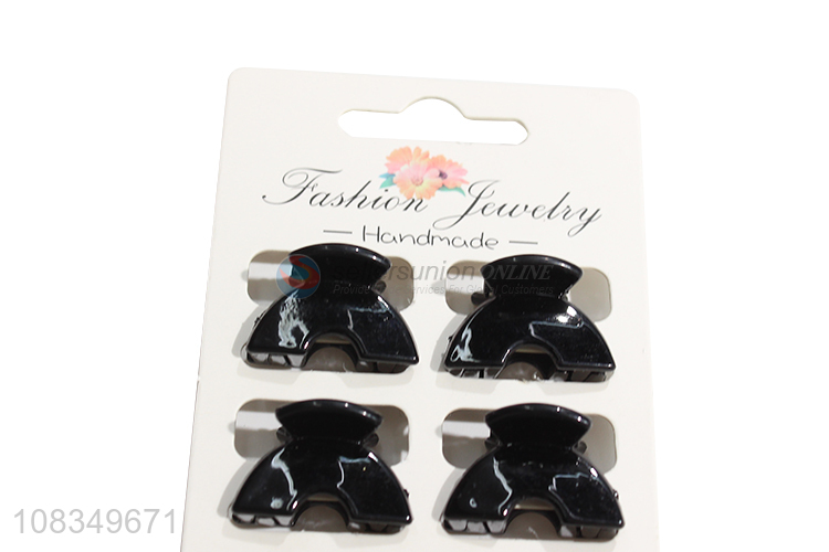 Yiwu wholesale black fashion hair claws clips for girls