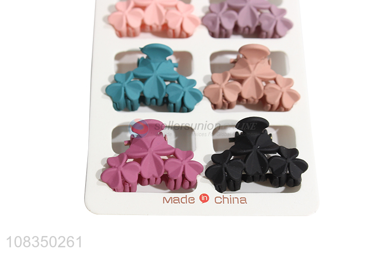 China products multicolor elegant girls hair claws for decoration