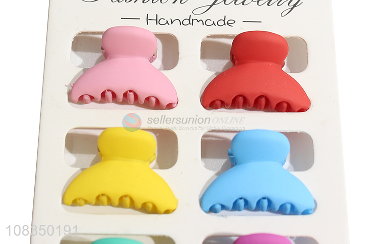 Cute design fashion girls hair claws clips for hair decoration