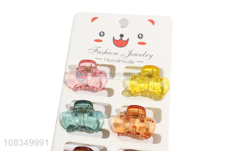 Factory supply plastic fashion women girls hair claws clips