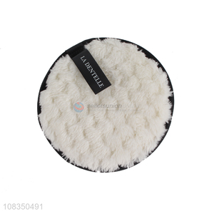 Latest design white makeup remover skin care cleansing pad