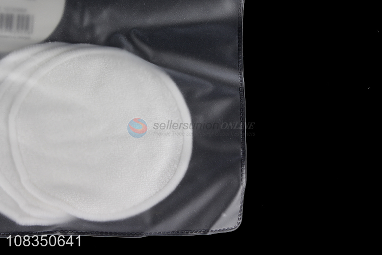 China wholesale round makeup remover cleansing pad for girls