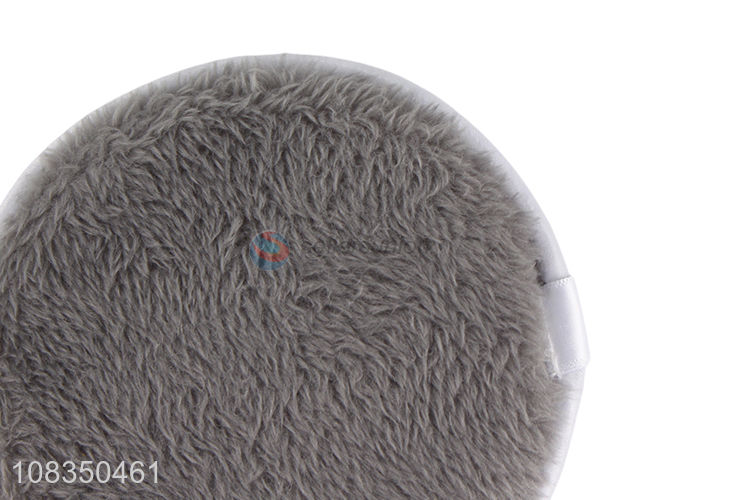 Good selling plush makeup remover facial cleansing pad