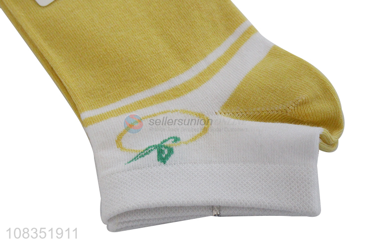 China supplier women boat socks comfy thin cotton ankle socks