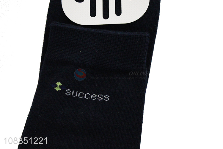New design men's letters socks cotton crew socks casual socks