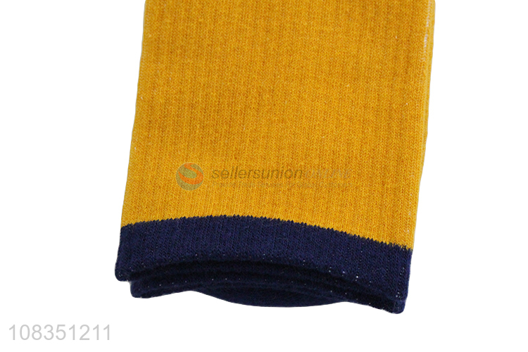 Wholesale men's winter warm cotton socks mid calf long socks