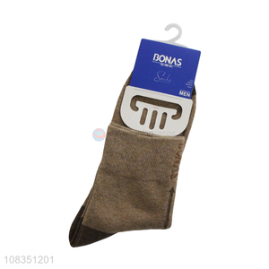 High quality men's crew socks cotton socks for autumn and winter