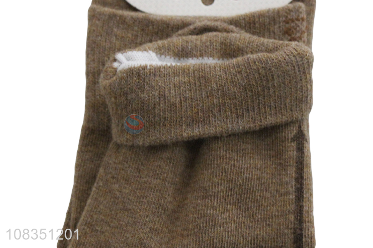 High quality men's crew socks cotton socks for autumn and winter