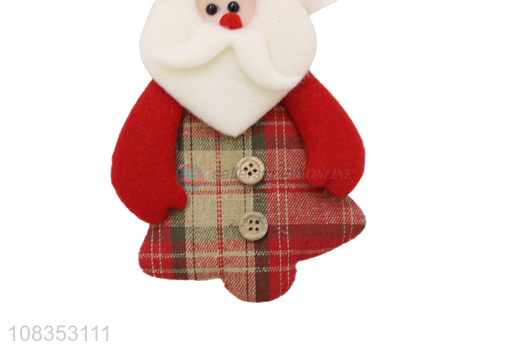 Wholesale Christmas Decoration Cloth Craft Hanging Ornament