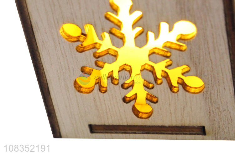 Fashion Christmas Tree Hanging Ornament With Candle Lights
