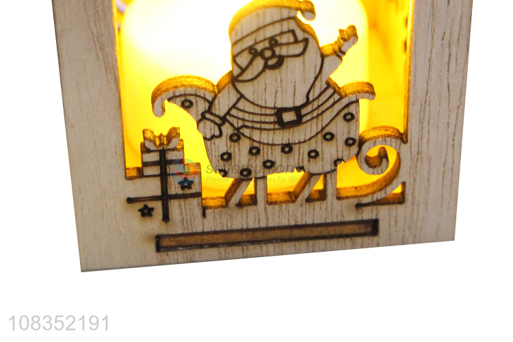 Fashion Christmas Tree Hanging Ornament With Candle Lights