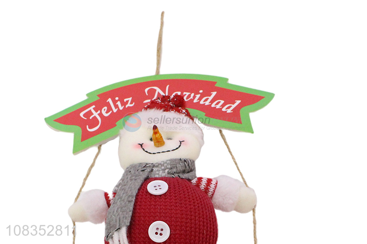 Top Quality Christmas Decoration Cute Hanging Ornament