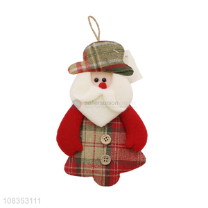 Wholesale Christmas Decoration Cloth Craft Hanging Ornament