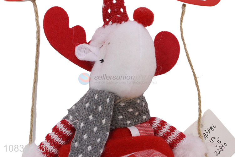 High Quality Christmas Elk Christmas Hanging Ornament