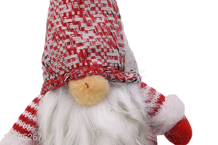 Cute Santa Claus Felt Craft Christmas Decorative Ornament