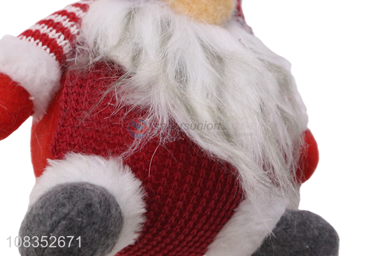 Cute Santa Claus Felt Craft Christmas Decorative Ornament
