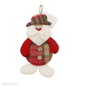 New Products Santa Claus Christmas Decoration Cloth Craft