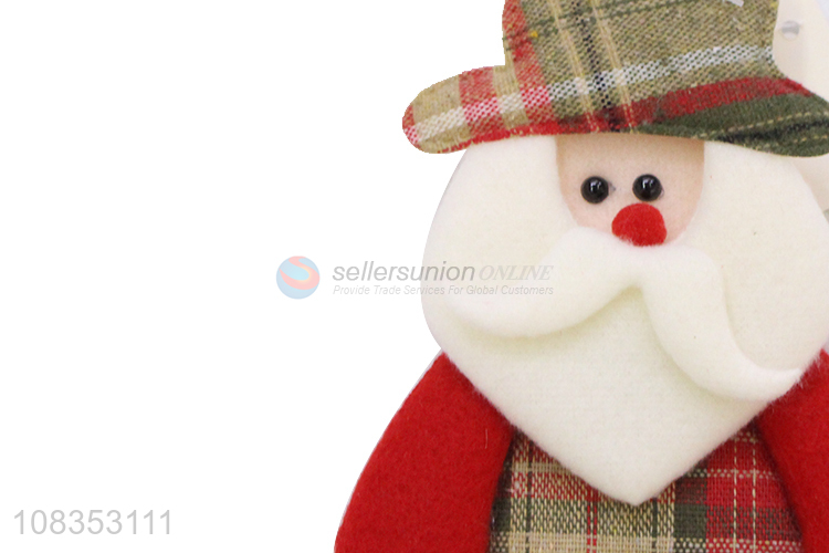 Wholesale Christmas Decoration Cloth Craft Hanging Ornament