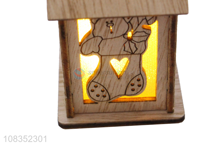 Custom Christmas Tree Hanging Ornaments With Candle Light