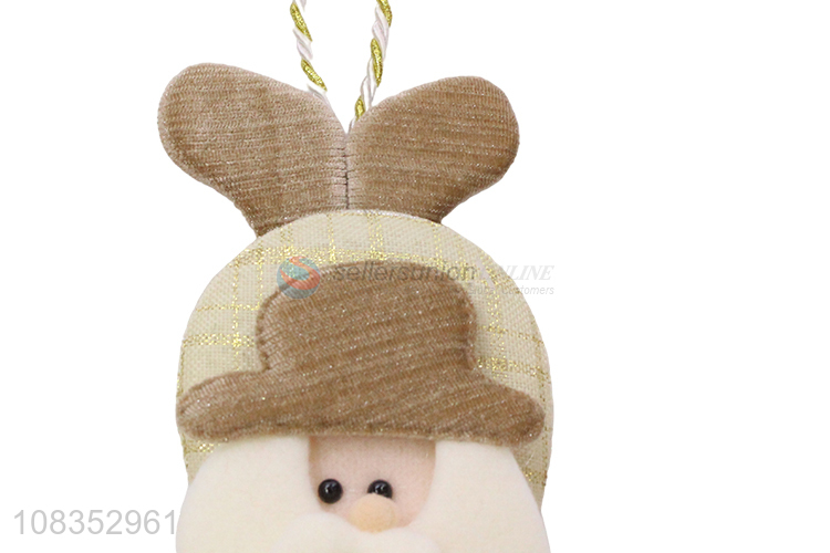Fashion Cloth Crafts Hanging Ornament For Christmas Decoration