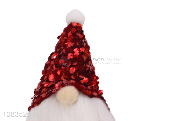 Custom Felt Crafts Santa Claus Christmas Hanging Ornaments
