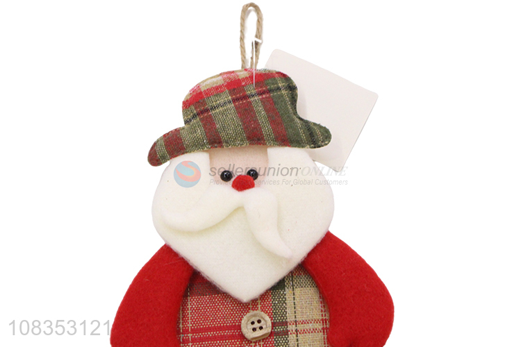 New Products Santa Claus Christmas Decoration Cloth Craft