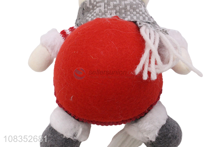 Good Sale Cute Snowman Felt Christmas Hanging Ornament