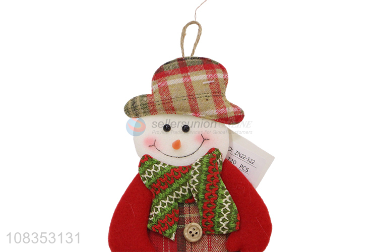 Lovely Design Snowman Hanging Ornament For Christmas