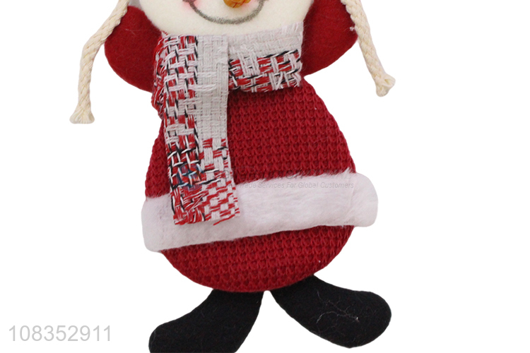 Hot Sale Snowman Hanging Ornament For Christmas Decoration