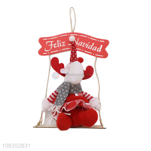 High Quality Christmas Elk Christmas Hanging Ornament