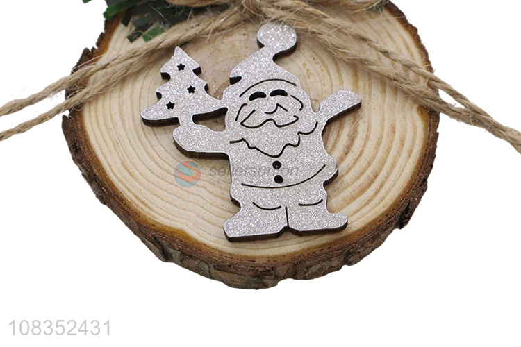 Good Price Christmas Decoration Wooden Hanging Ornament