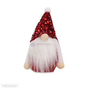 Custom Felt Crafts Santa Claus Christmas Hanging Ornaments