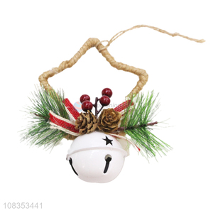 Hot Sale <em>Christmas</em> Tree Hanging Ornament With <em>Bell</em>