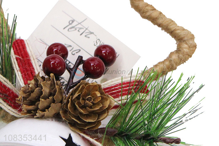 Hot Sale Christmas Tree Hanging Ornament With Bell