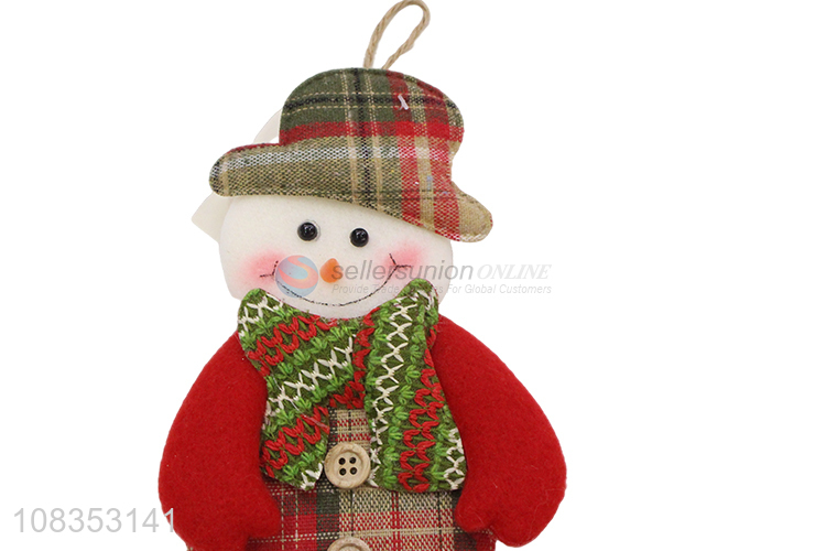 New Design Cute Snowman Christmas Decoration Hanging Ornament