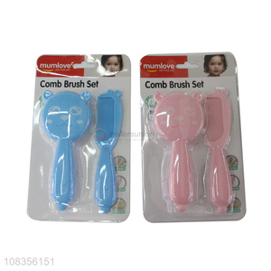 High quality cute <em>baby</em> hair brush and mirror set <em>baby</em> <em>care</em>