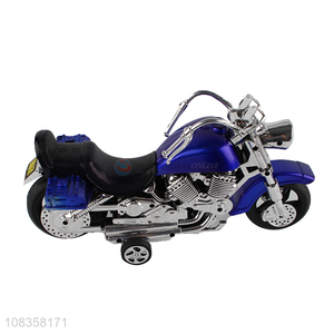 Online wholesale children plastic inertia motorcycle toys