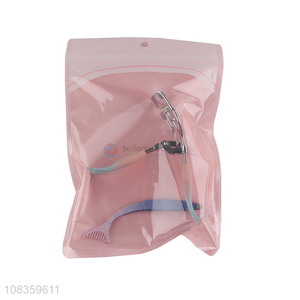 Wholesale stylish stainless steel eyelash curler <em>eyebrow</em> <em>tweezer</em> set