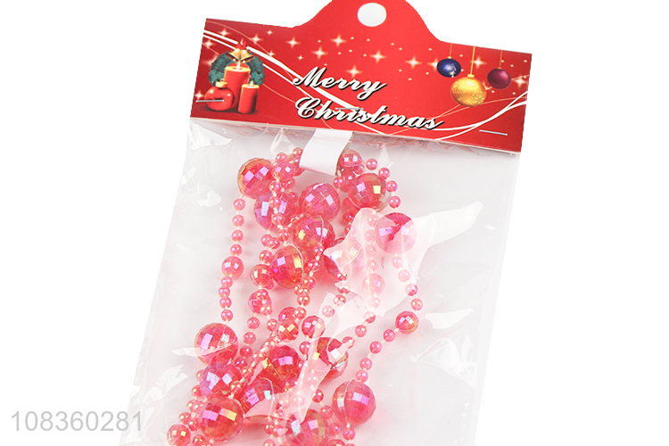 New products home Christmas decoration plastic bead chain