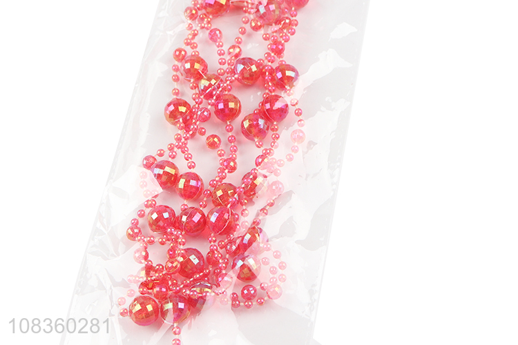 New products home Christmas decoration plastic bead chain