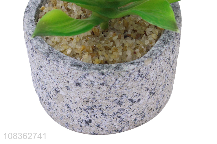 Cheap price natural fake green plant artificial bonsai indoor decoration